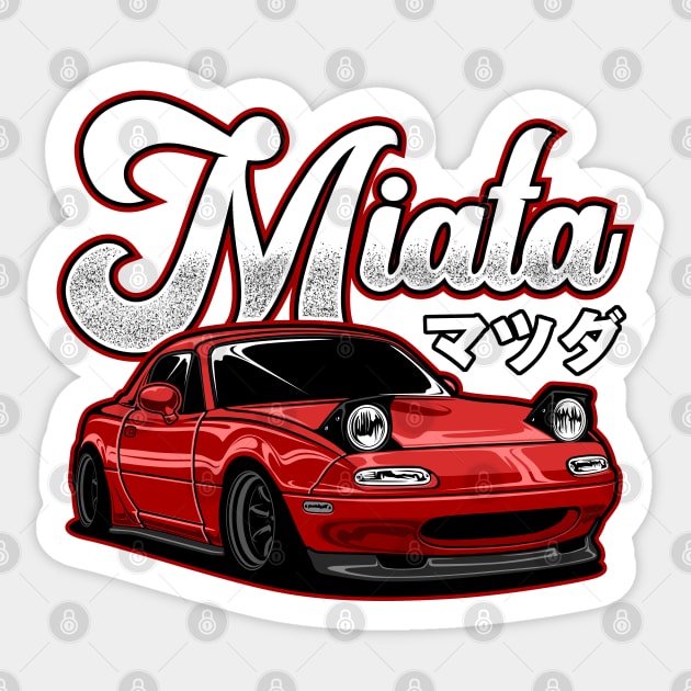 Miata stickers top